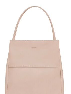 Matt & Nat Blush Willa Blush Taupe Vegan Leather Shoulder Bag / Tote